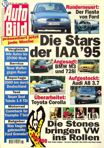 Deckblatt Auto Bild (32/1995)